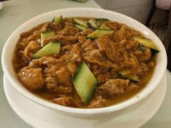 肉片独面筋-胖子菜馆(隆昌路店)