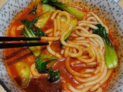 鸡肉小白菜炒米粉-燃烧的辣椒·新疆米粉(时代天街店)