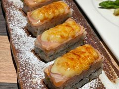 焦糖三文鱼寿司-炙柒Sekinana·精致日料(合生汇店)