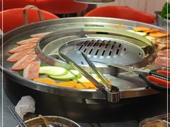 自助取餐区-哈哈碳都·牛肋条无限自助烤肉(台江万达店)