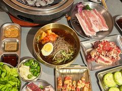 -围炉肉舍•炭烤活鳗•丹东海鲜烤肉(步行街店)