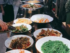 自助取餐区-非烤勿扰韩料自助烤肉(松山湖万科店)
