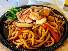 铁板海鲜乌冬-长隆海洋王国-海洋大街餐厅