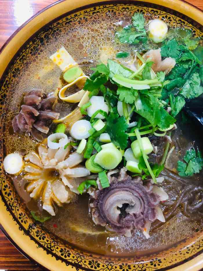 古法牛肉汤-"第一次是点外卖的时候发现的这家店,第二次.