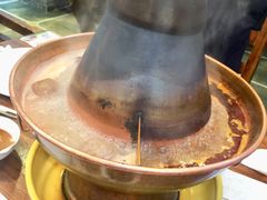 高汤+香辣铜锅-老北京涮羊肉炭火蛙锅(方塔街店)