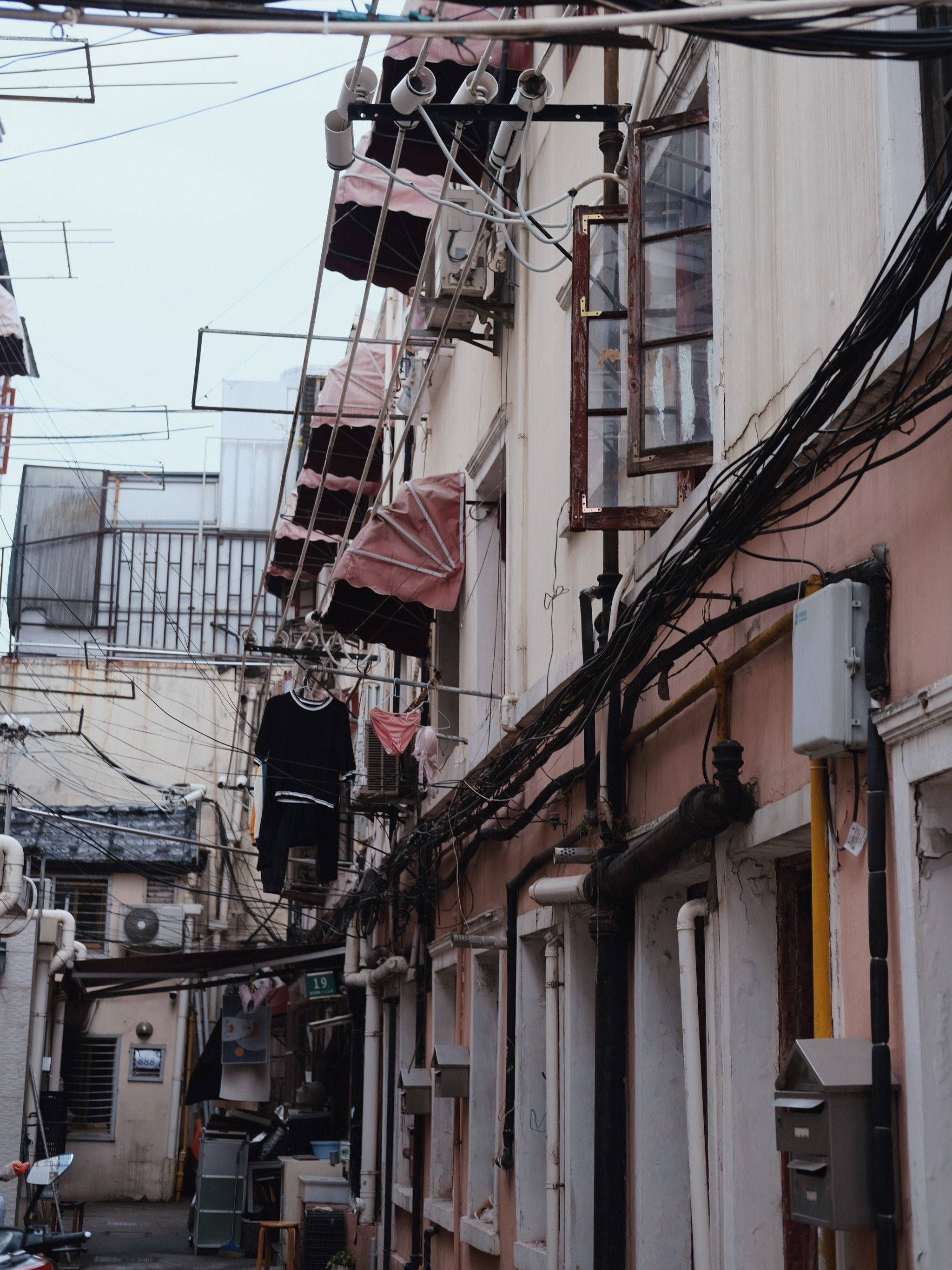 摄影分享|上海老弄堂里的小资与春色