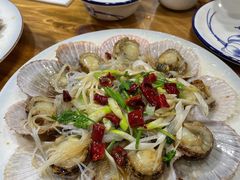 油泼扇贝-来之顺海鲜菜馆·青岛菜(栈桥店)