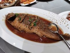 红烧野生大黄鱼-神洲四海大酒楼(王府井澳门中心店)