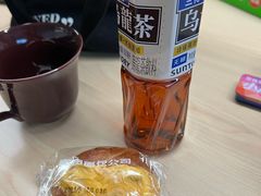 香菜猪肉脯贝果-富贵面包公司(运河店)