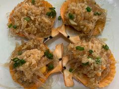 蒜蓉粉丝蒸扇贝-四川小胡子海鲜(丁村万人海鲜广场店)