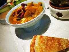 泰式咖喱配手抓饼-熹素·鲜美素食Vegetarian (天河领展店)