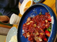 -草家酱蟹炭火烤肉店(珲春南路一店)
