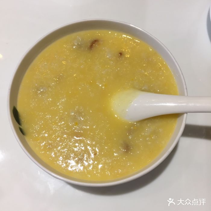 百粥坊(仙林金鹰店)咸蛋黄烤鸭粥图片 - 第1张