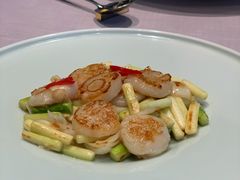 芦笋百合炒大元贝-子福慧(虹桥店)