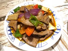 炒猪肝-十面欢腾·海鲜面·台式Bistro(长乐路店)