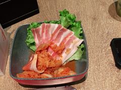 特色烤泡菜五花肉-新石器烤肉(石路天虹店)