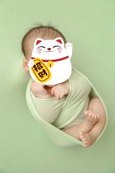点击看大图 -金色童年新生儿满月摄影(包头店)