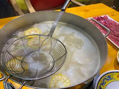 牛骨浓汤牛肉丸锅底-大吉利·潮汕鲜牛肉火锅(西安店)