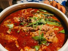 水煮肉片-绿茶餐厅(布吉万象汇店)