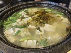 浆水菜豆腐-东哥紫阳蒸盆子(旺座·现代城店)
