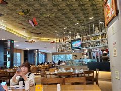 鲜虾云吞面-彩蝶谷美食廊·粤式经典南番顺·铁板烧烤泰风味(广州长隆酒店)