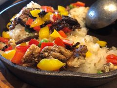 野菌火腿芋焖饭-云海肴·汽锅鸡·云南菜(天山百盛优客店)