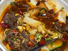 水煮牛肉-林辉家宴·本地家常菜·头牌清远鸡(先锋店)