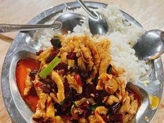 -夜夜香特色板筋盖饭