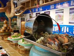 自助取餐区-隐厨·海鲜餐厅(恒通路店)