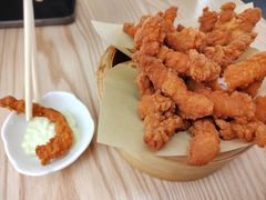 小酥肉配蛋黄山葵酱-福米小馆