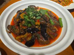 藿香茄子烧鳝鱼-永乐饭店