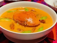 丝瓜面疙瘩烧蟹-上海滩餐厅(BFC外滩金融中心店)