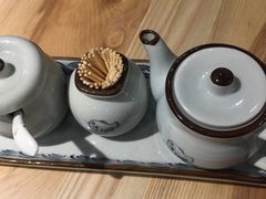 餐具摆设-花隐日本料理
