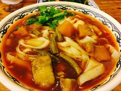 豆角茄子刀削面-老门刀削面(小酱坊店)