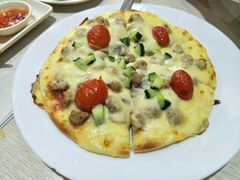 牛肉蘑菇薄饼披萨-蘑菇餐厅(小火瓦巷店)