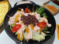 黄桃沙拉-猪啊牛呀羊啊铜盘烤肉(正大广场店)