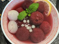 杨梅荔枝饮-福苗小骆驼烧烤(望京店)