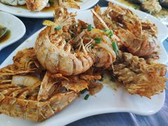 椒盐皮皮虾-覃记海鲜美食餐厅