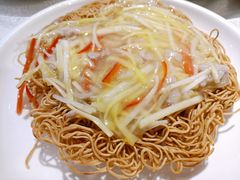 韮黄肉丝二面黄-老人和饭店(打浦路店)
