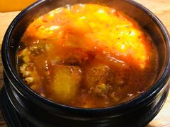 海鲜豆腐汤-釜山火炉韩式炭火烤肉(欧洲城店)