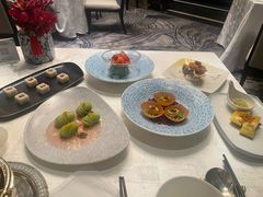 烧椒溏心鹌鹑皮蛋-东海朗廷酒店-唐阁T’ANG COURT 中餐厅