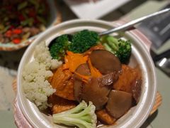 日式花菇豆腐煲-T館·花园艺术餐厅