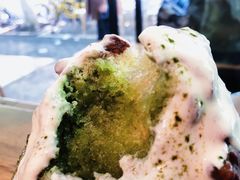 抹茶生乳かき氷-WONDER ICE 萬得冰田(建設路总店)