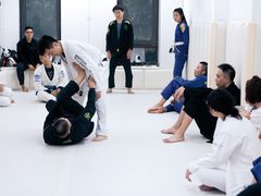 -菠萝格斗巴西柔术训练馆