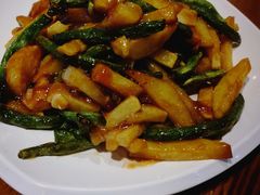 刀豆烧土豆-东北人家铁锅炖(鞍山路店)