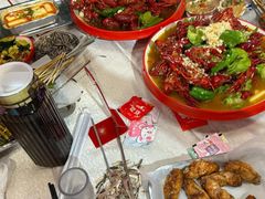 -海盗船. 龙虾烧烤. 酒馆