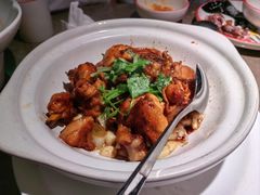 鲍鱼焗鸡煲-新白鹿餐厅(嘉兴八佰伴华府店)
