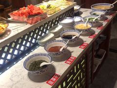 自助调料区-蜀道火锅(西宁路店)