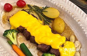 Cheese-Roasted Australian Ribeye Steak