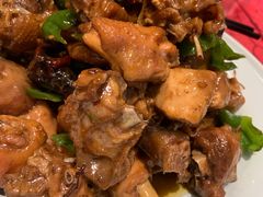 辣炒崂山土鸡-海岛渔村大酒店(云霄路店)